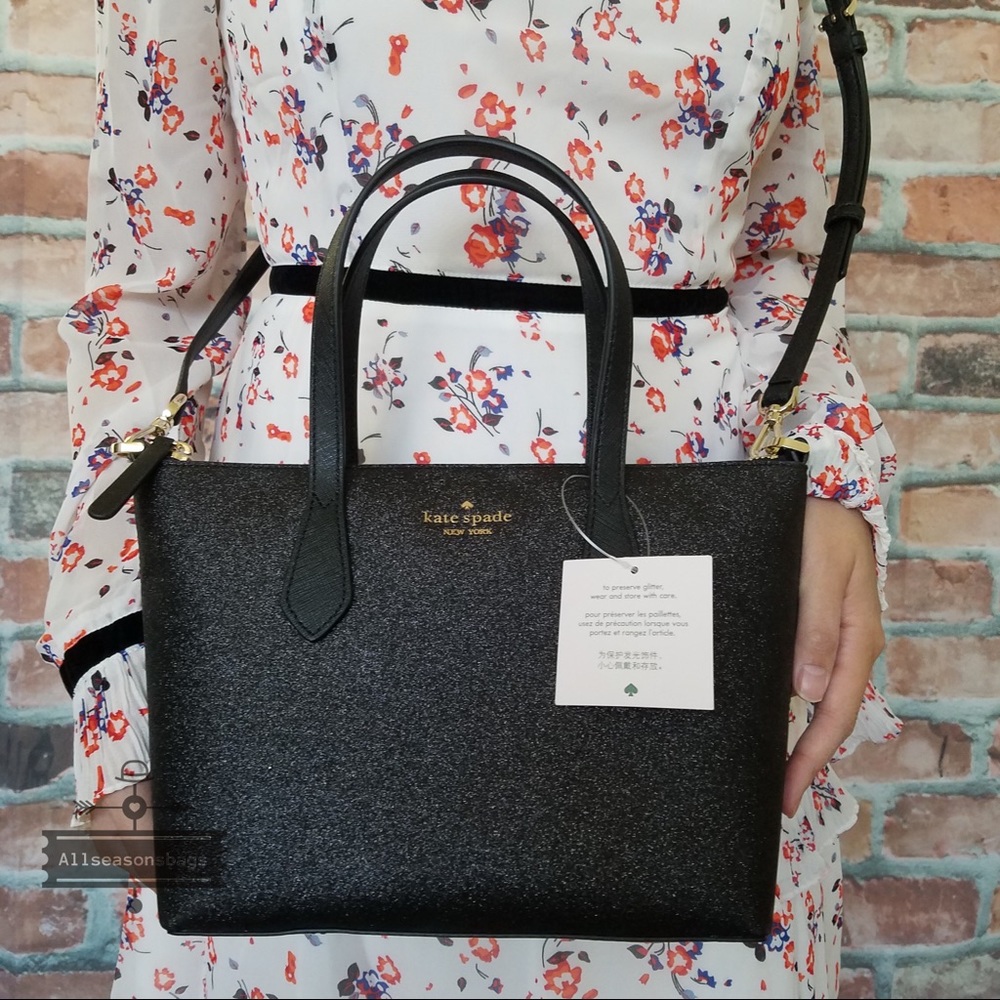 Kate spade SMALL Joeley Satchel Crossbody black - Picture 2 of 8